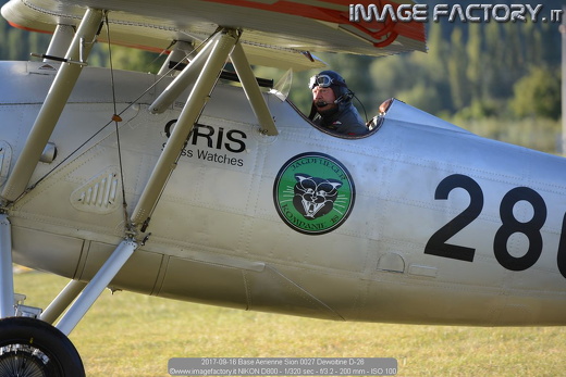 2017-09-16 Base Aerienne Sion 0027 Dewoitine D-26